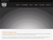 Tablet Screenshot of empire-groupuk.com